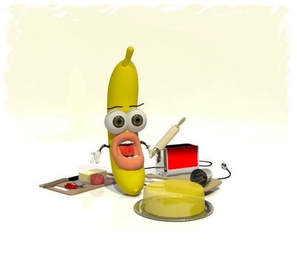 Η μπανάνα αντιλλών και ο διαγωνισμός μαγειρικής